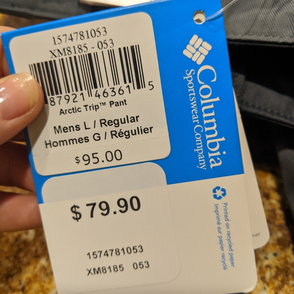 Columbia Men's Large Snow Pants